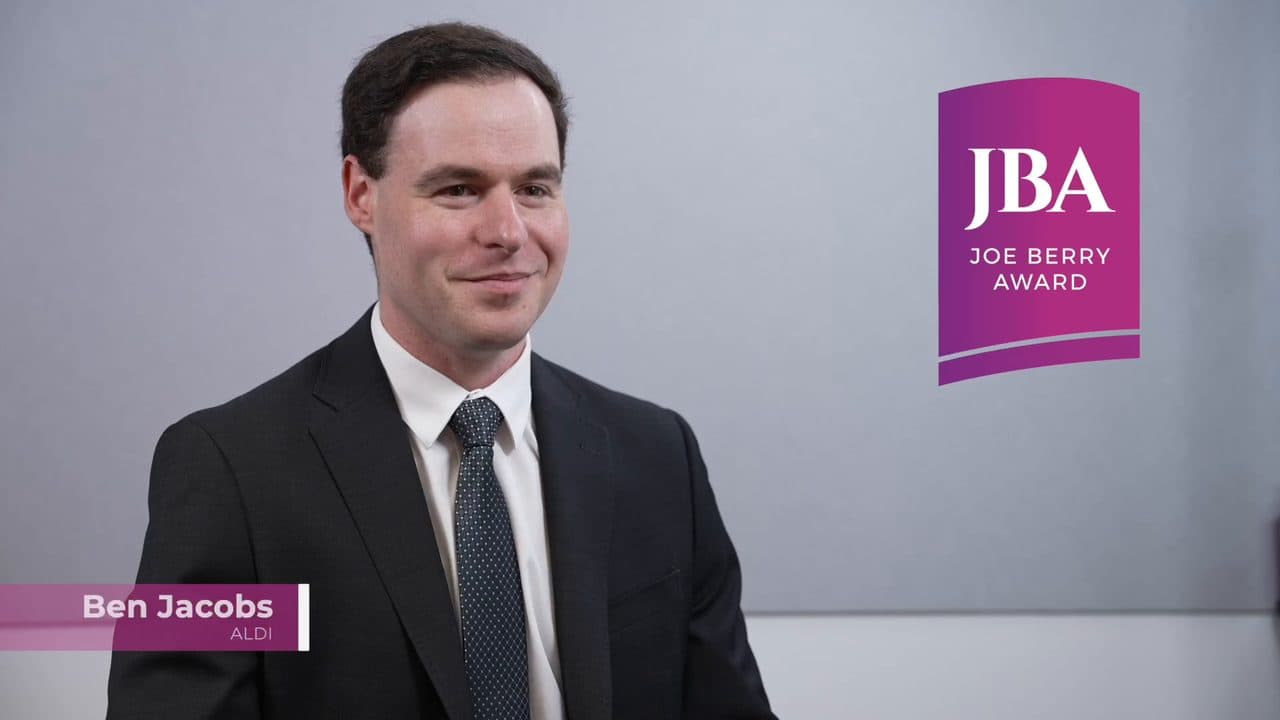 Ben Jacobs in their award interview
