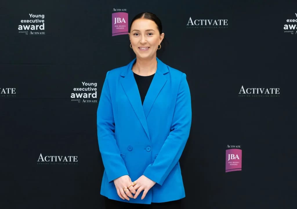 Gabrielle Dunn in their award interview