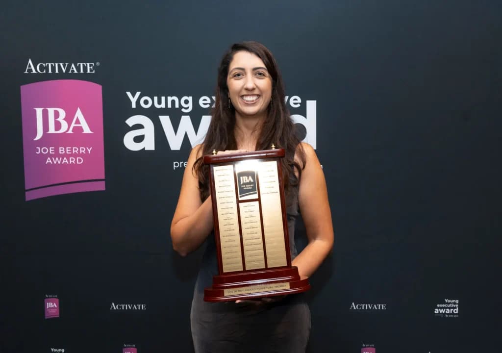 Olivia Grey, 2024 Joe Berry Award winner