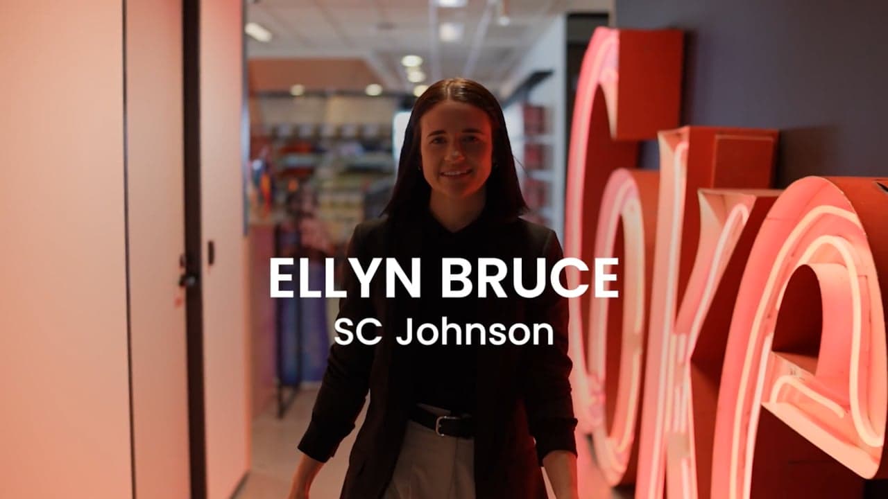 Ellyn Bruce in their award interview