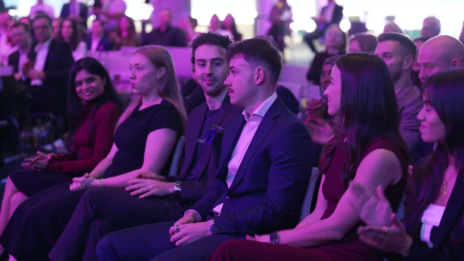 The finalists together at the 2026 Joe Berry Award gala