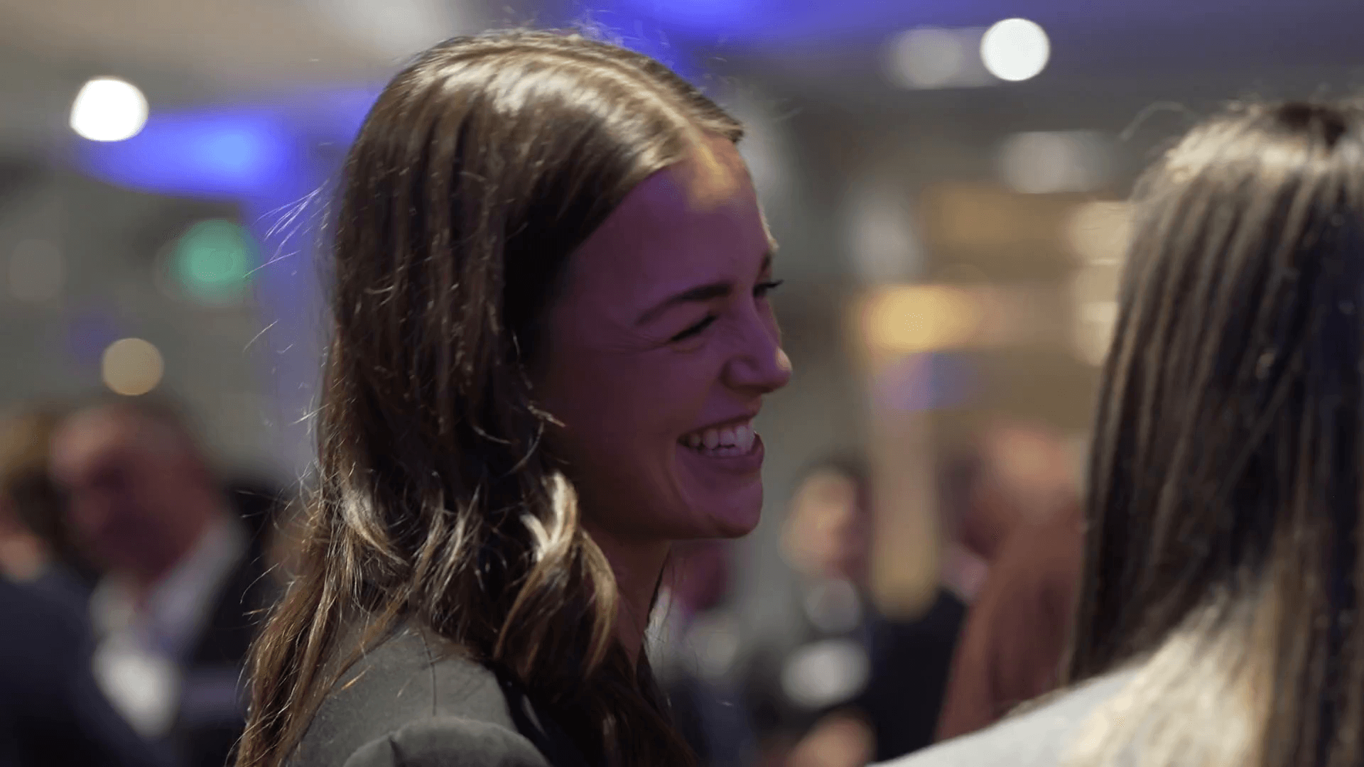 Guests connecting at a Joe Berry Award event